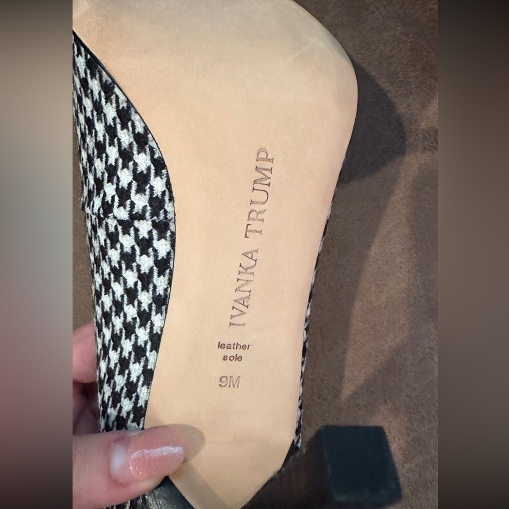Ivanka Trump Houndstooth Heels - Picture 5 of 6